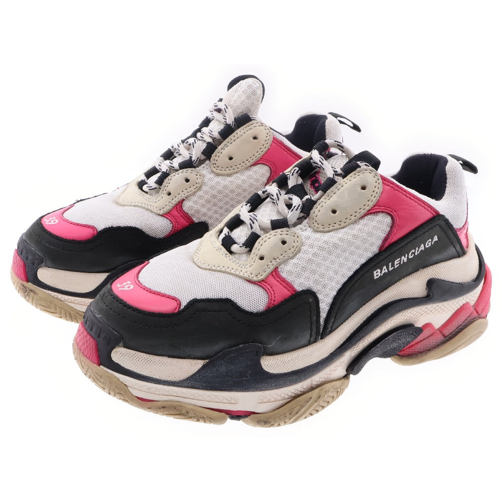 BALENCIAGA(バレンシアガ) Triple S トリプル S ローカットスニーカー シューズ ホワイト/ピンク