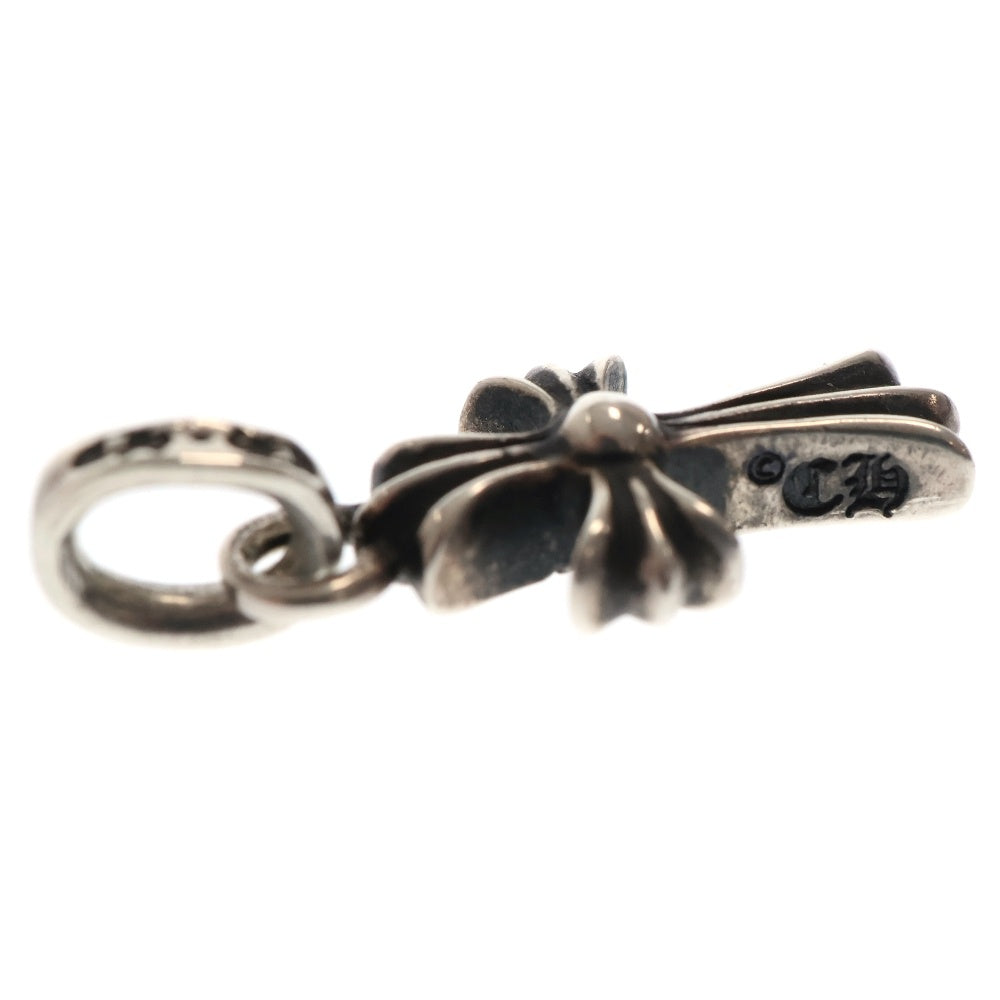 CHROME HEARTS(クロムハーツ) CRS BBYFAT P DMND ベイビーファット PAVEダイヤ ペンダントネックレストップ シルバー