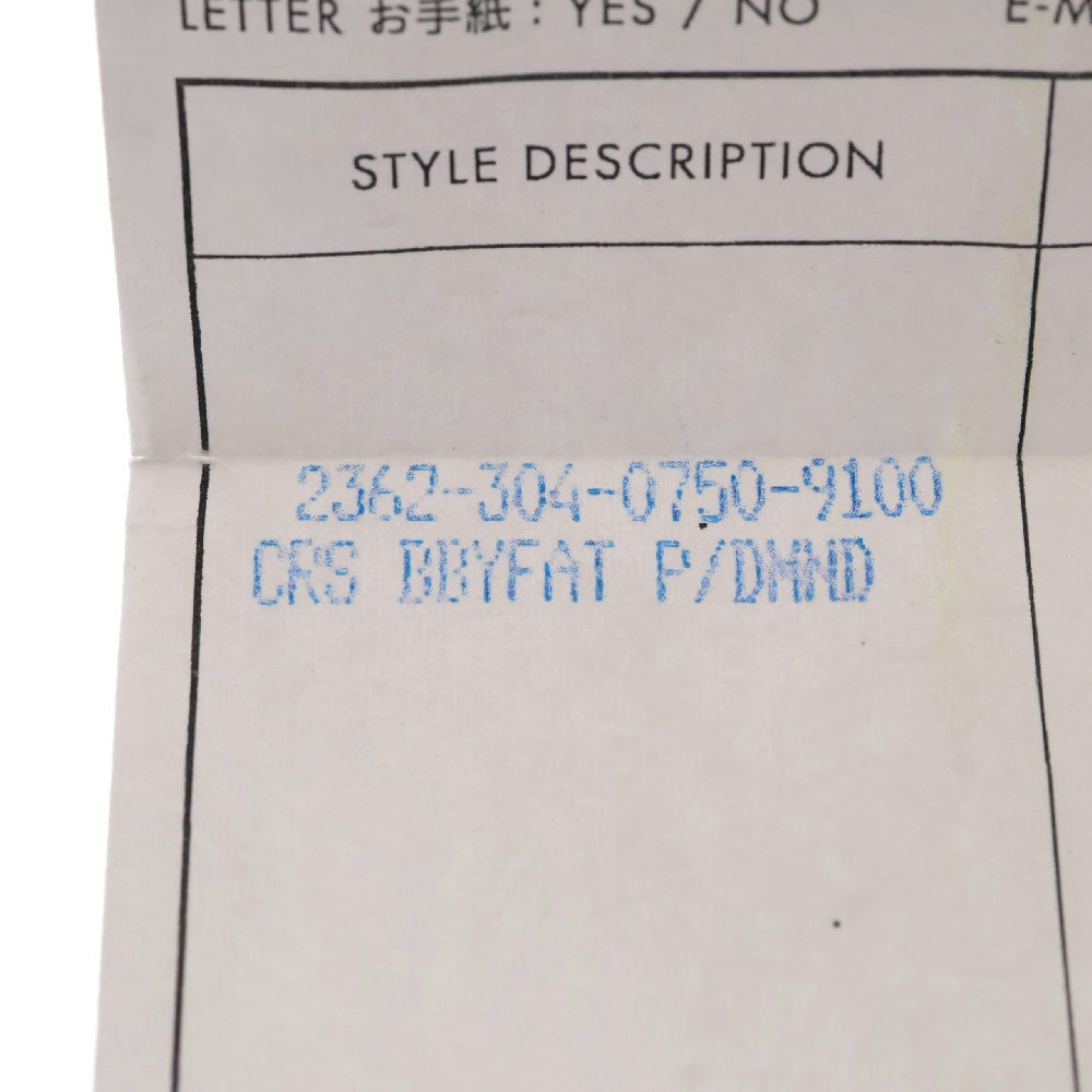 CHROME HEARTS(クロムハーツ) CRS BBYFAT P DMND ベイビーファット PAVEダイヤ ペンダントネックレストップ シルバー