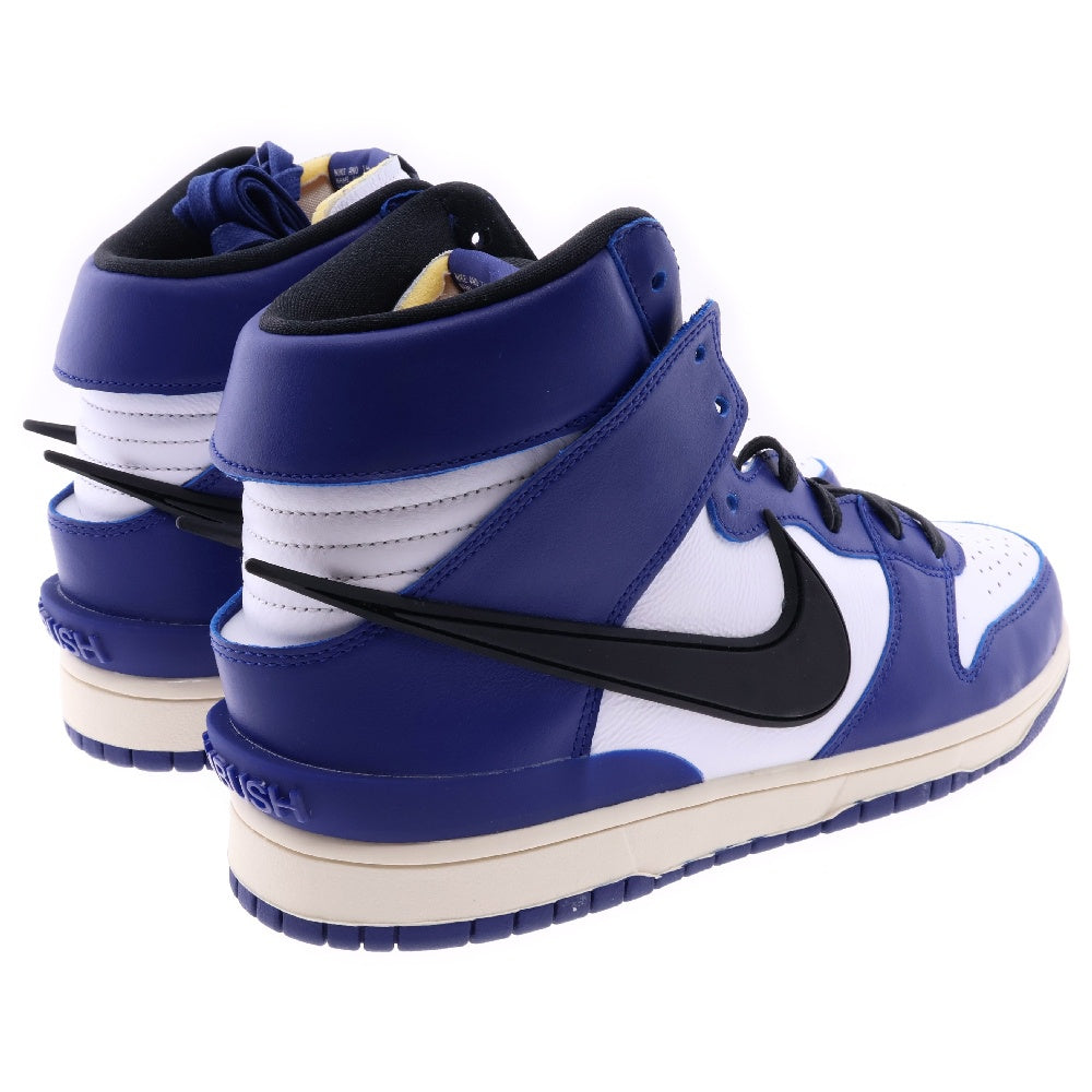 NIKE(ナイキ) ×AMBUSH DUNK HIGH Deep Royal アンブッシュ ダンク ディープロイヤル ハイカットスニーカー ブルー US10.5/28.5cm CU7544-400