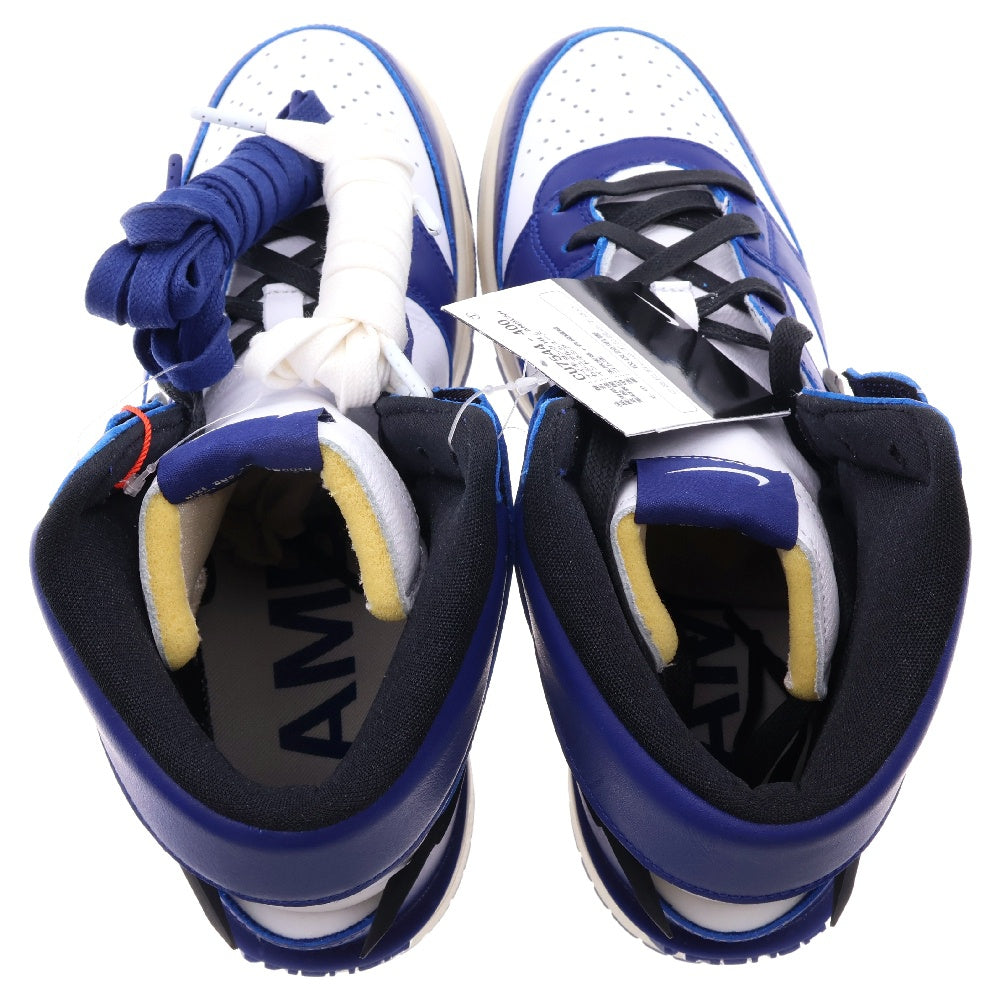 NIKE(ナイキ) ×AMBUSH DUNK HIGH Deep Royal アンブッシュ ダンク ディープロイヤル ハイカットスニーカー ブルー US10.5/28.5cm CU7544-400