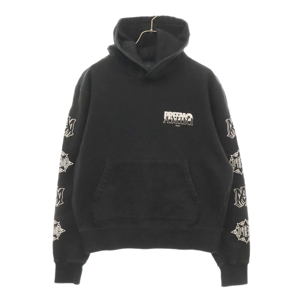 AMIRI(アミリ) Preemo Logo Hoodie プリーモロゴフーディー プルオーバーパーカー ブラック
