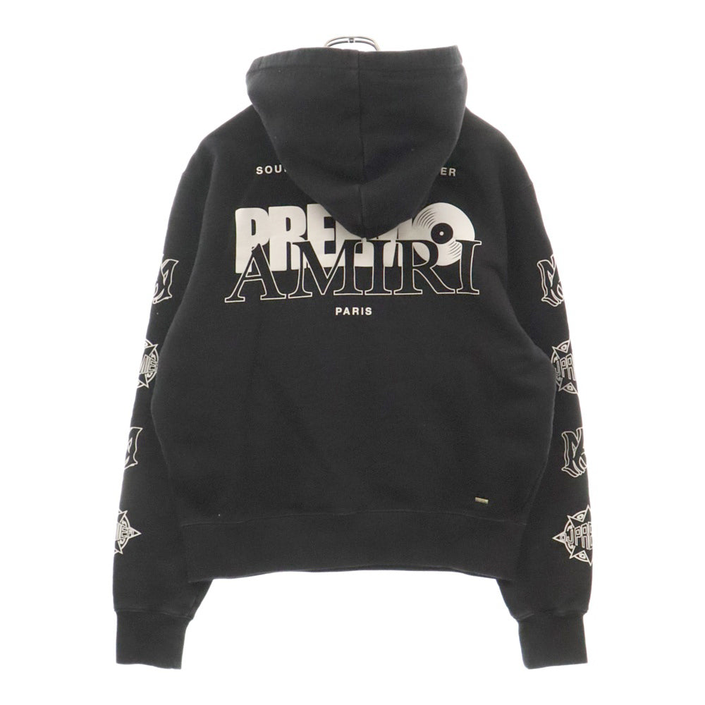 AMIRI(アミリ) Preemo Logo Hoodie プリーモロゴフーディー プルオーバーパーカー ブラック