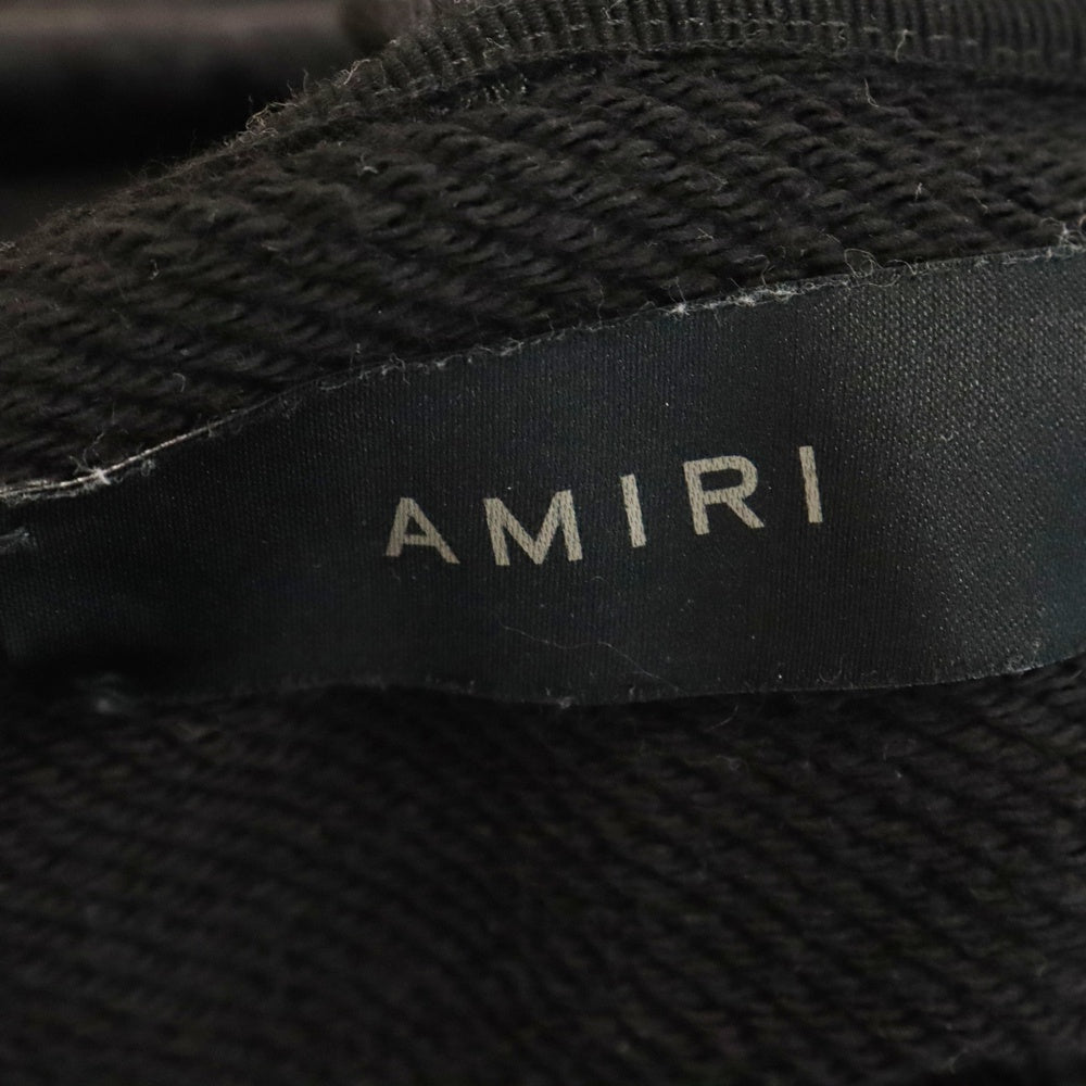AMIRI(アミリ) Preemo Logo Hoodie プリーモロゴフーディー プルオーバーパーカー ブラック