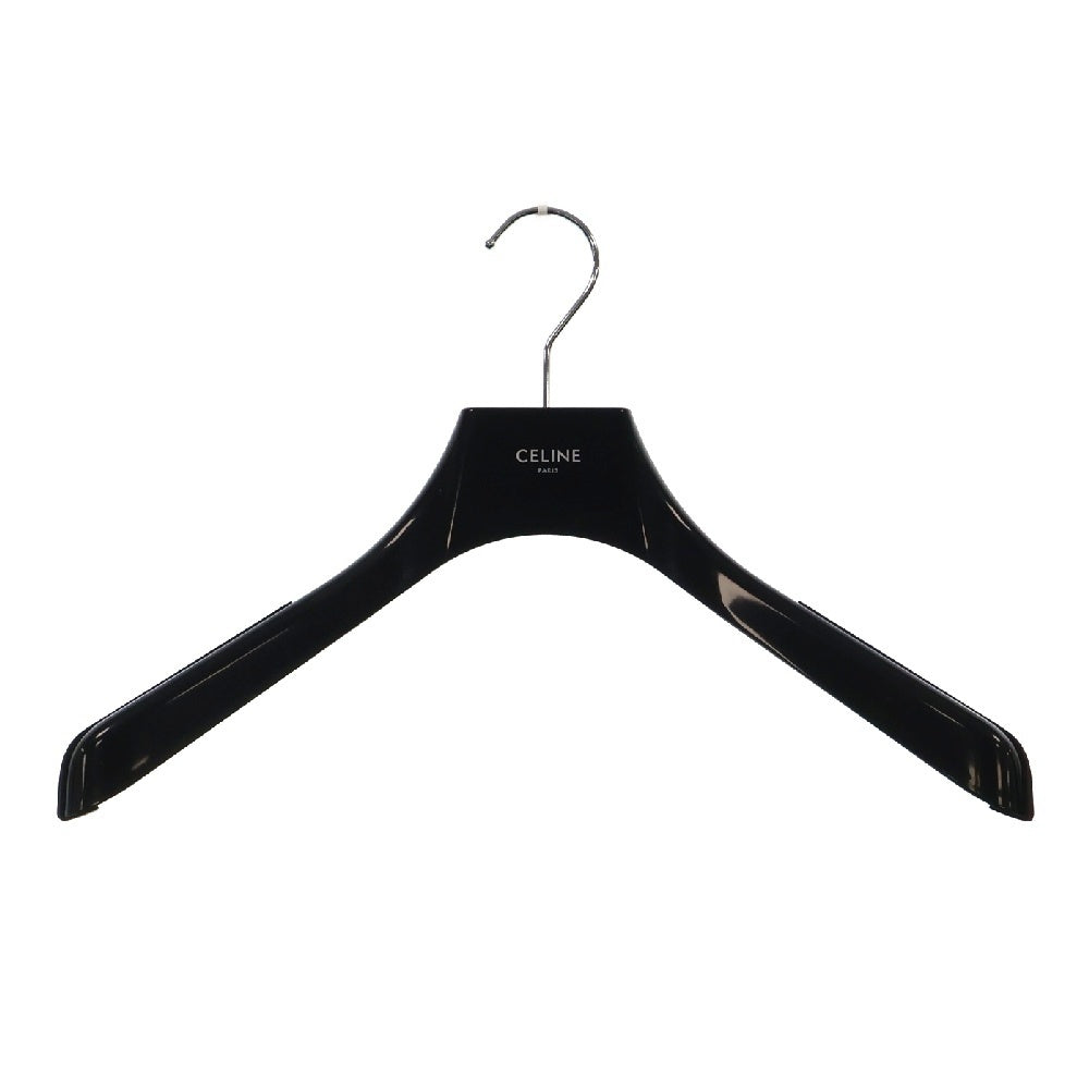 CELINE(セリーヌ) 22AW フードロゴ 長袖パディッドチェックシャツ ブルー/ブラック 2W410994R