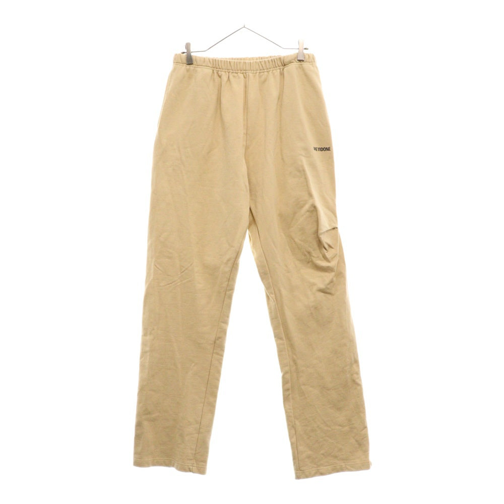we11done(ウェルダン) WIDE JOGGER PANTS ワイトジョガーパンツ ベージュ WD-TA3-22-864-U-BG レディース