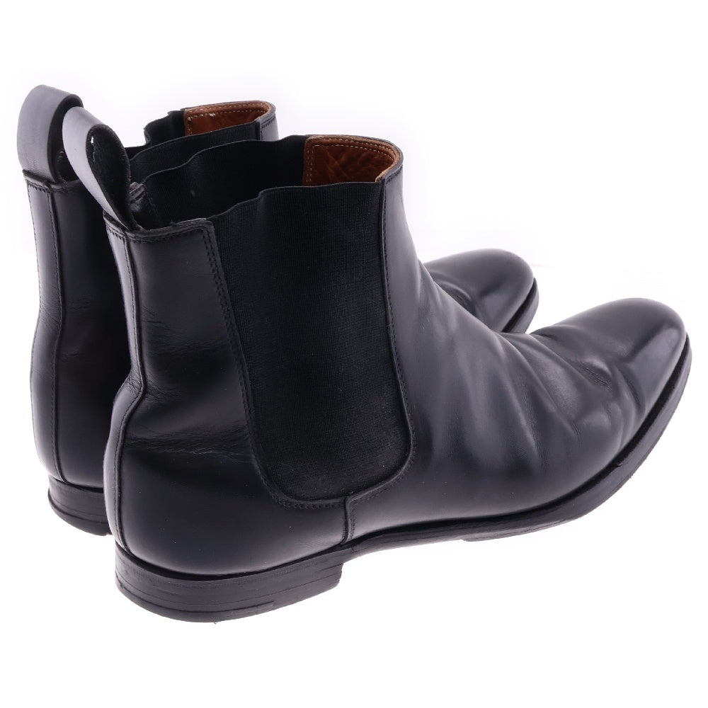 Crockett&Jones(クロケットアンドジョーンズ) サイドゴア チェルシーブーツ ブラック
