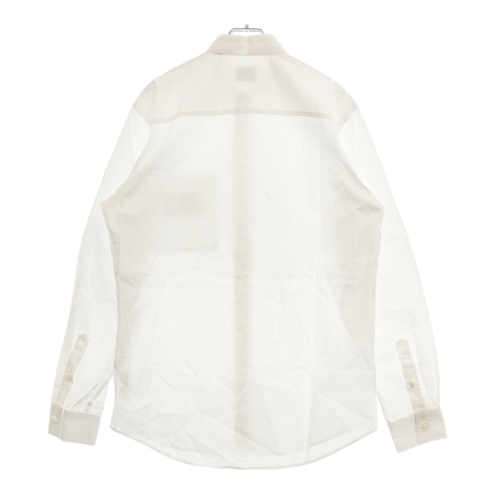 BURBERRY(バーバリー) ポケットロゴ 長袖シャツ ホワイト 8028220