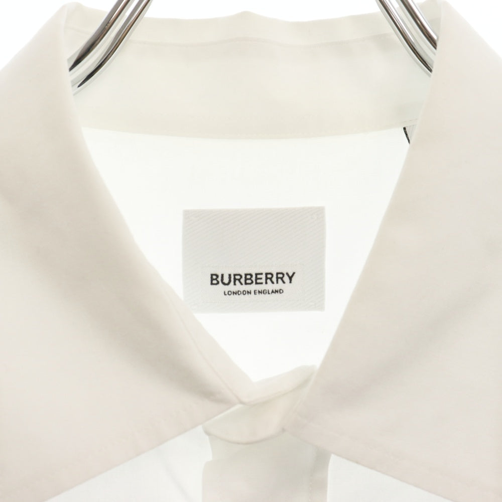 BURBERRY(バーバリー) ポケットロゴ 長袖シャツ ホワイト 8028220