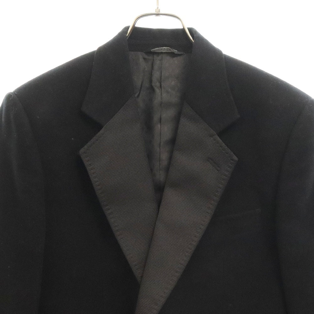 DOLCE & GABBANA(ドルチェアンドガッバーナ) ベルベット シングル テーラードジャケット ブラック 2GQ07T