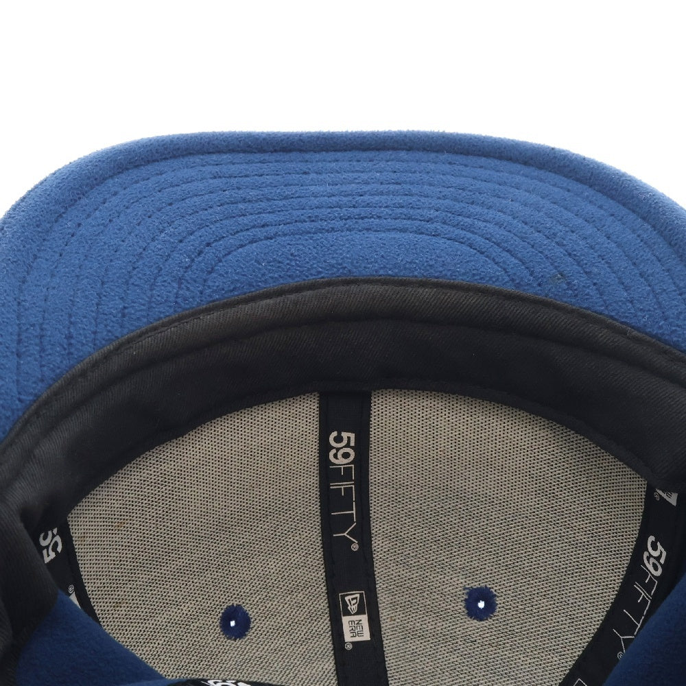 SUPREME(シュプリーム) 17AW ×NEW ERA Ear Flap Polartec イヤーフラップ ボックスロゴ ニューエラキャップ ポーラテック 帽子 ブルー