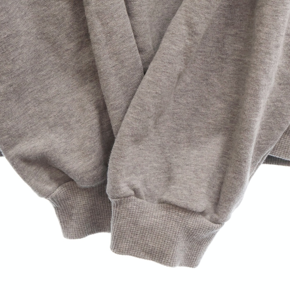 CELINE(セリーヌ) 21SS ロゴドローコード プルオーバーフーディー スウェット グレー 2Y468052H