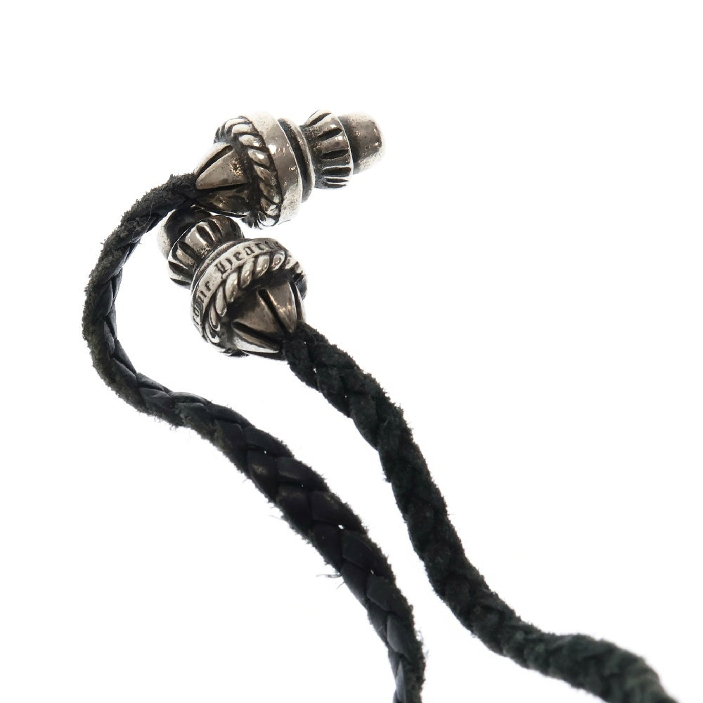 CHROME HEARTS(クロムハーツ) CH CRS SMLスモールCHクロス BC ボロチップブレイド ネックレス シルバー BCA220