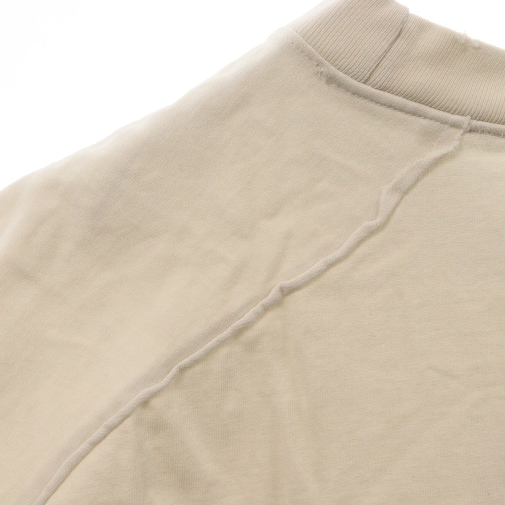 SKOOT(スクート) 24AW GROW OP TANK TOP ダメージ加工 プリントオーバーサイズノースリーブカットソー タンクトップ ホワイト