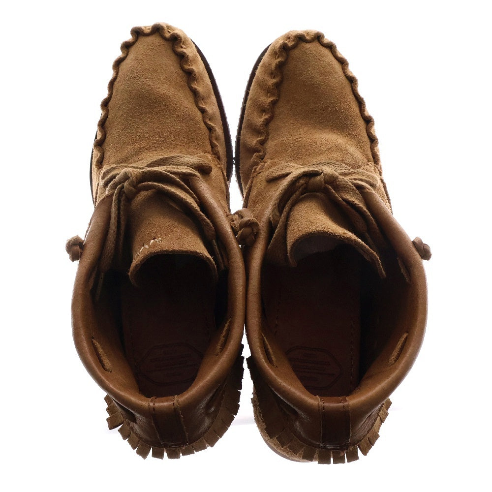 VISVIM(ヴィスヴィム) NAKODA BOOTS MID-FOLK ナコダ ブーツ ミッドフォーク スエード ブーツ ブラウン