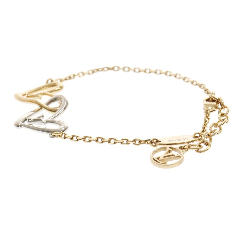 LOUIS VUITTON(ルイヴィトン) ブラスレ ハート フォーリンラブ M00466 ブレスレット ゴールド/シルバー