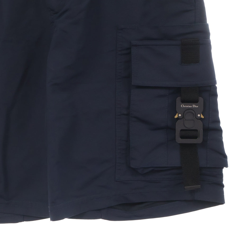 DIOR(ディオール) 20SS×ALYX アリクスコラボ ローラーコースターバックル カーゴ ショーツ ハーフパンツ 033C126A4875 ネイビー