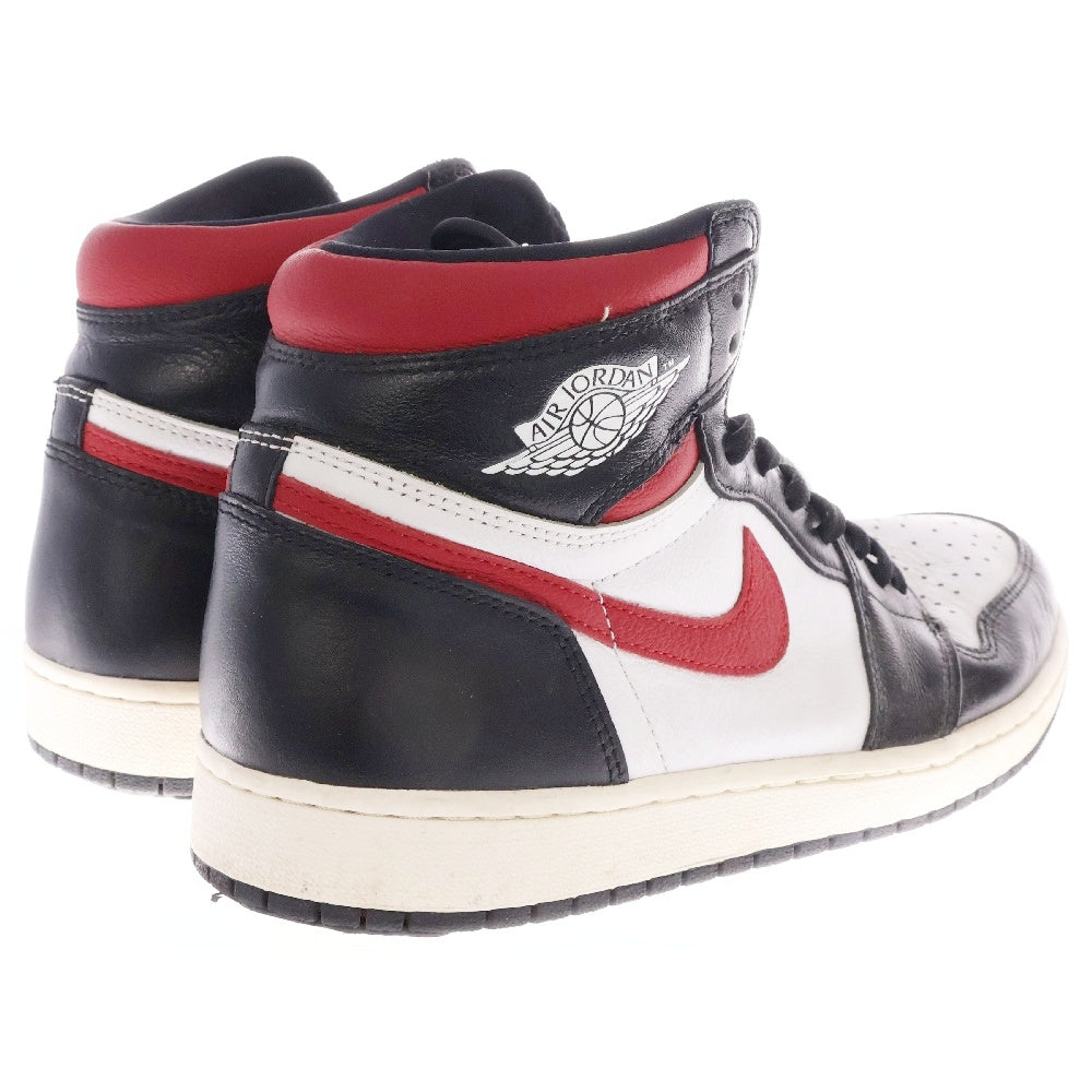 NIKE(ナイキ) AIR JORDAN 1 RETRO HIGH OG GYM RED エアジョーダン1 ジムレッド ハイカットスニーカー ブラック/レッド/ホワイト US11/29.0cm 555088-061