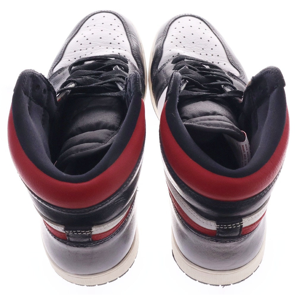 NIKE(ナイキ) AIR JORDAN 1 RETRO HIGH OG GYM RED エアジョーダン1 ジムレッド ハイカットスニーカー ブラック/レッド/ホワイト US11/29.0cm 555088-061