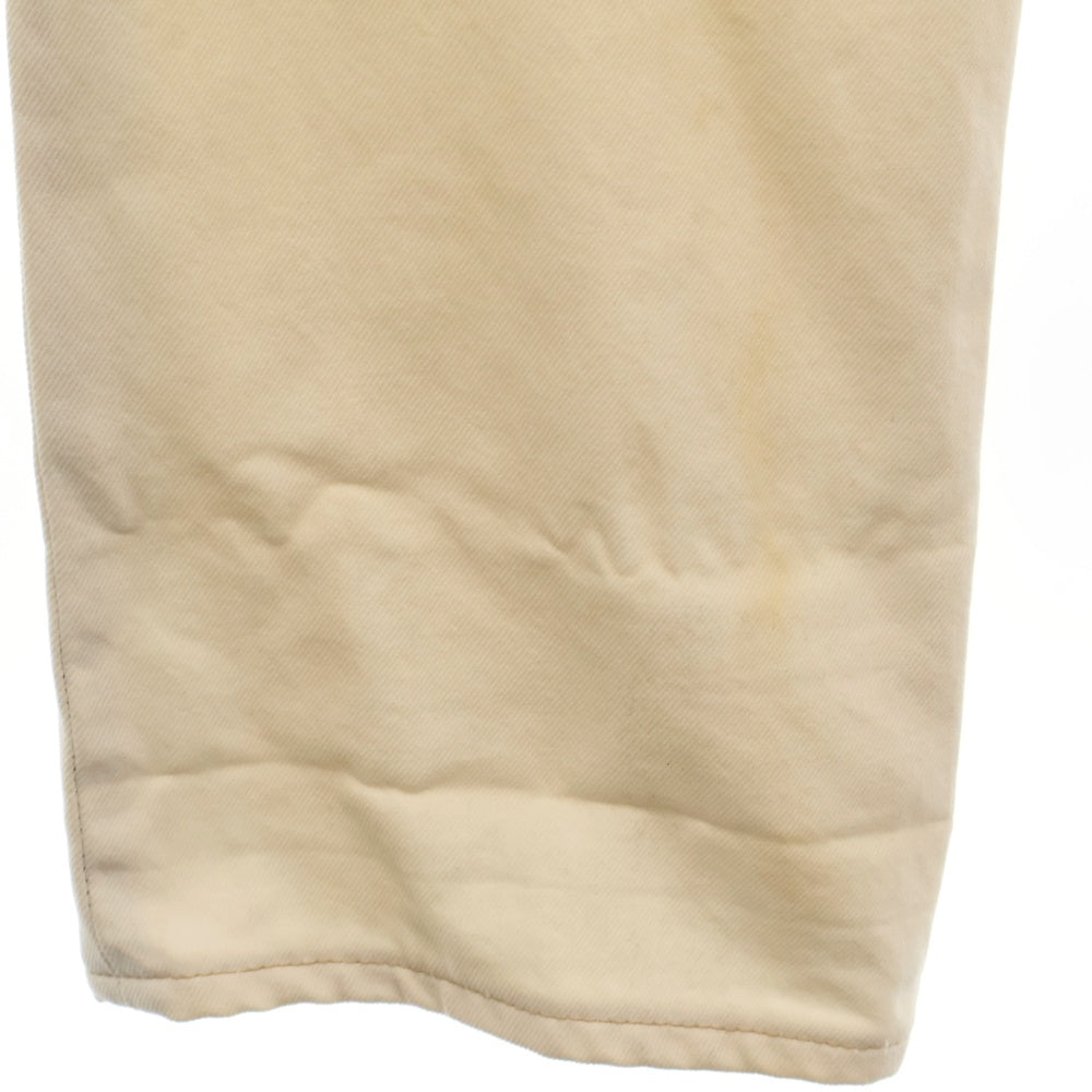 CELINE(セリーヌ) 21SS バイカラーツートーンデニムパンツ 2N316864M インディゴ/ホワイト