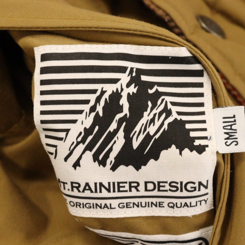 MT.RAINIER DESIGN(マウントレーニアデザイン) チェック柄 リバーシブル ボタンジャケット 700021768 ブラウン/レッド