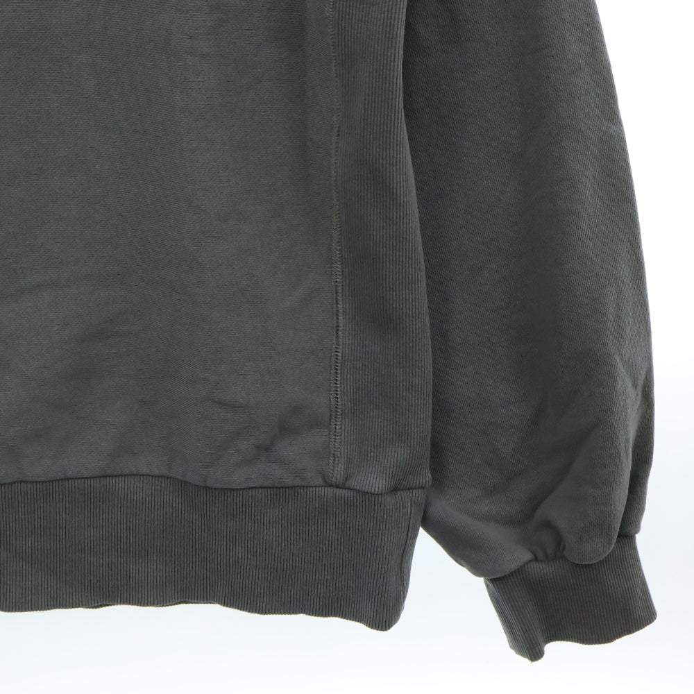 Lafayette(ラファイエット) ROSE LOGO US COTTON PIGMENT DYED CREWNECK LE230701 ローズロゴ ピグメントダイ クルーネック長袖スウェット グレー
