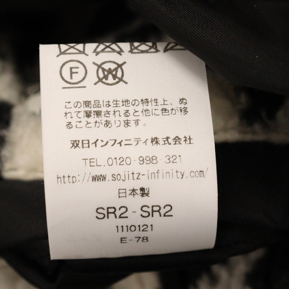 WACKO MARIA(ワコマリア) 23AW ×McGREGOR ANTI-FREEZE JACKET TYPE-1 アンチフリーズジップアップジャケット ブラック 23FW-WMO-MC01