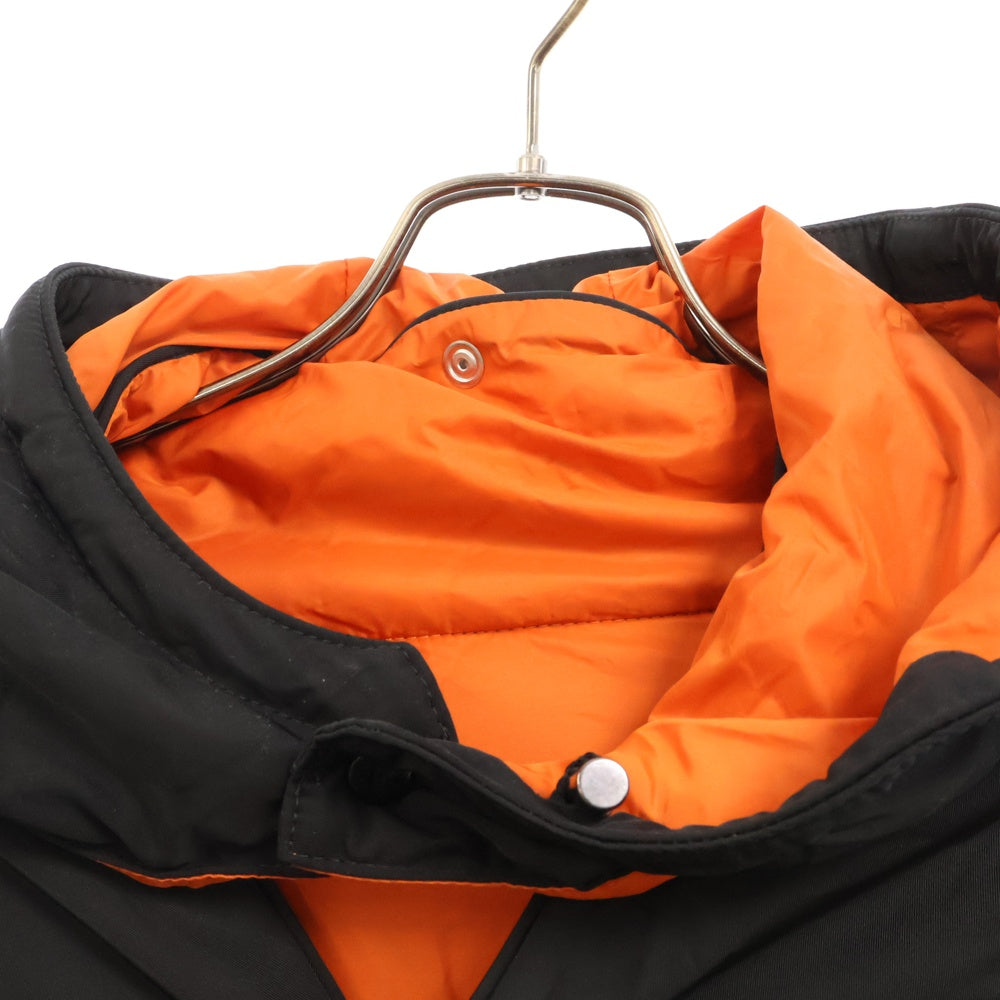 RAF SIMONS(ラフシモンズ) Antwerp RAVE BLANKET CAPE バックアントワーププリント ブランケット ケープコート ブラック