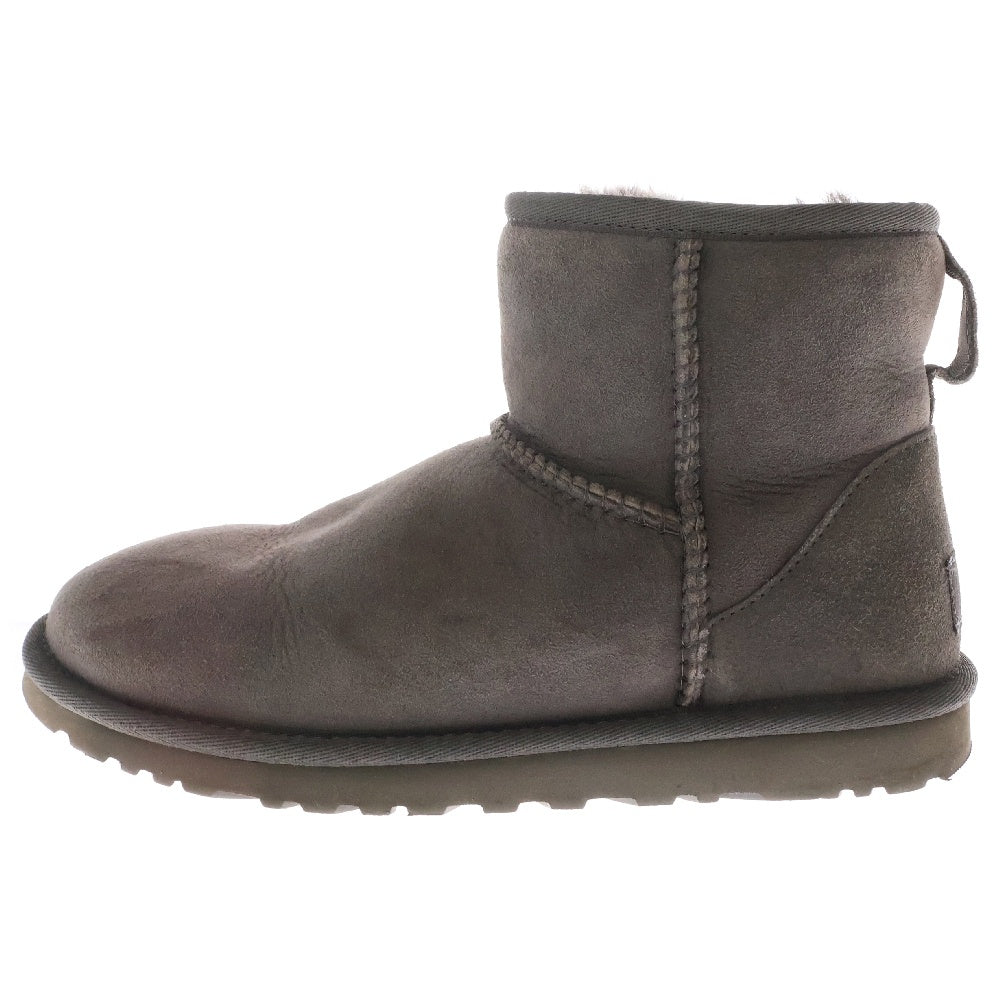 UGG(アグ) W CLASSIC MINI 5854 W クラシックミニ ムートンブーツ レディース グレー