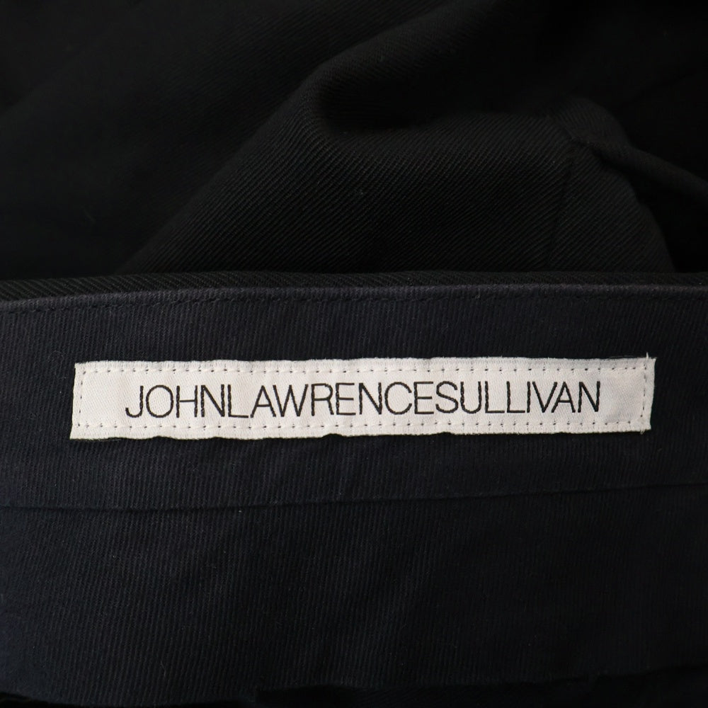 JOHN LAWRENCE SULLIVAN(ジョンローレンスサリバン) 21AW ベルトデザイン ボンテージ トラウザーズパンツ 28008-0121-02 ブラック