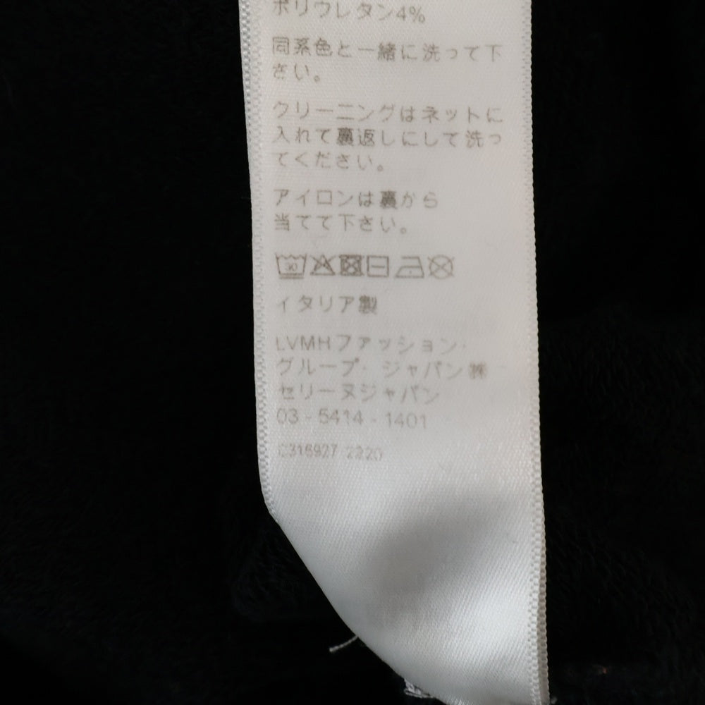 CELINE(セリーヌ) 22AW LOGO PRINT LOOSE HOODIE ロゴプリント プルオーバーウェットパーカー フーディー2Y969670Q ブラック