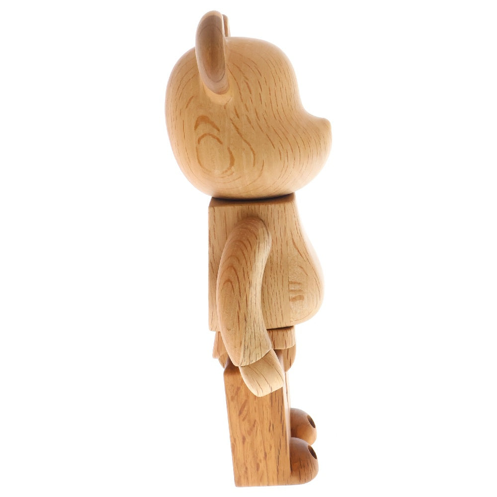 MEDICOM TOY(メディコムトイ) BE@RBRICK Karimoku Hinoki Cypress ベアブリック カリモク ヒノキサイプレス 400% フィギュア 人形 ブラウン