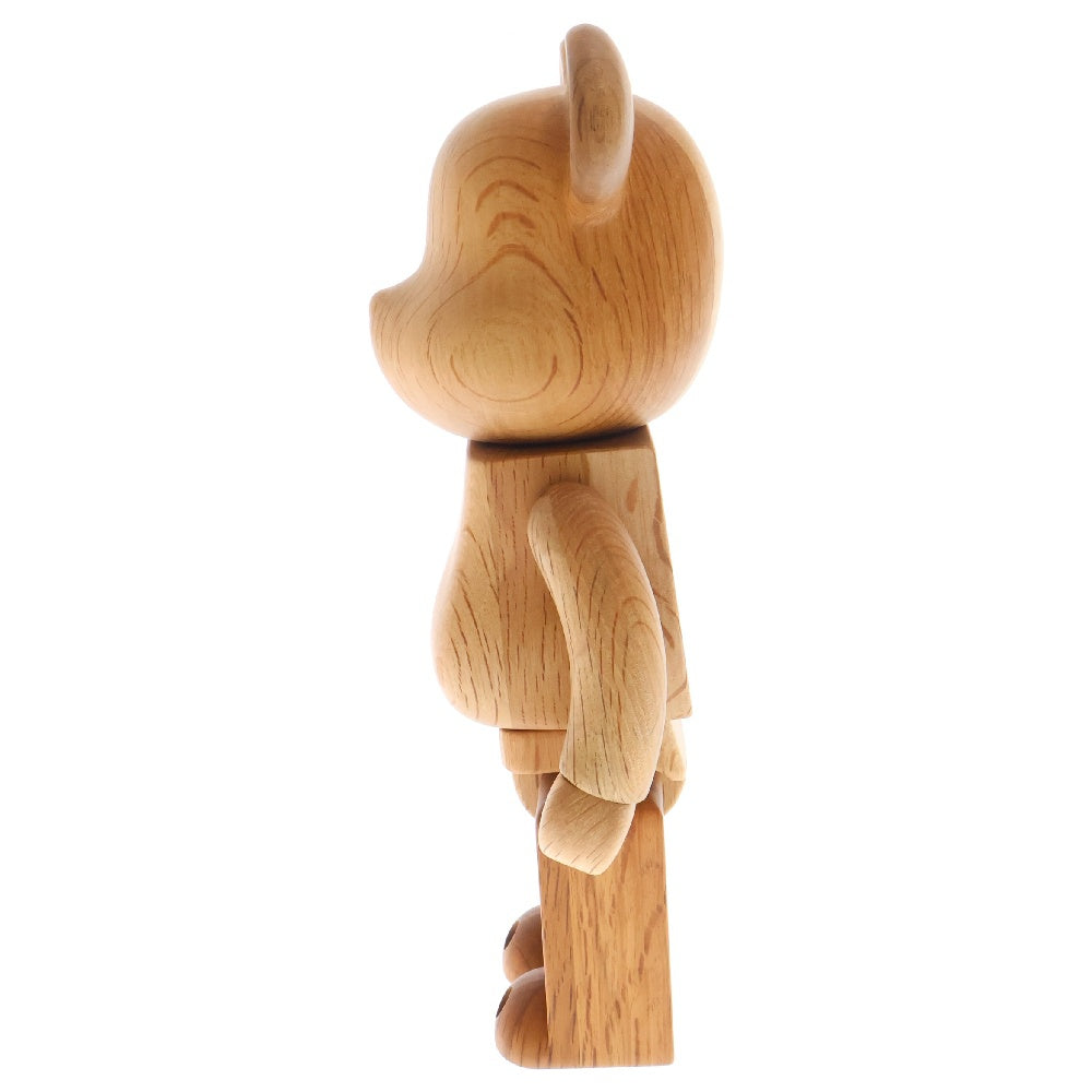 MEDICOM TOY(メディコムトイ) BE@RBRICK Karimoku Hinoki Cypress ベアブリック カリモク ヒノキサイプレス 400% フィギュア 人形 ブラウン