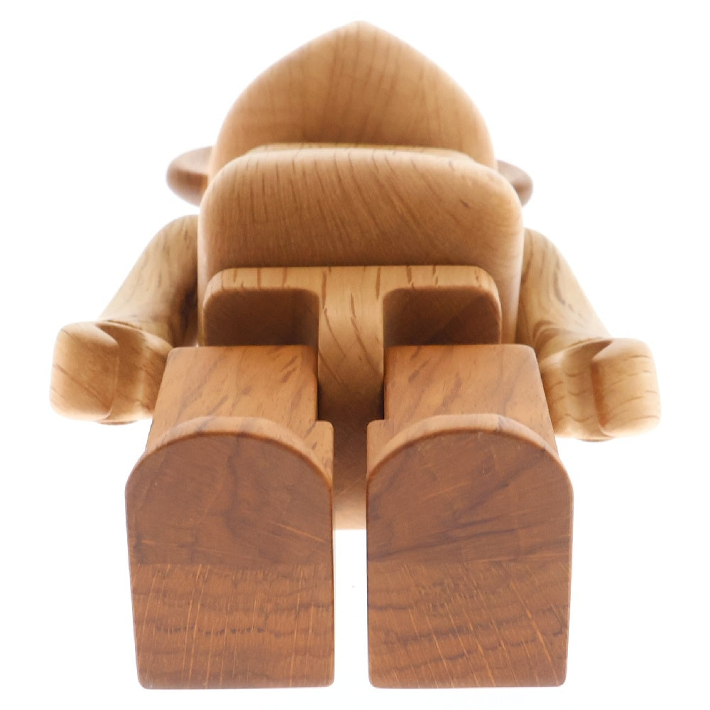 MEDICOM TOY(メディコムトイ) BE@RBRICK Karimoku Hinoki Cypress ベアブリック カリモク ヒノキサイプレス 400% フィギュア 人形 ブラウン