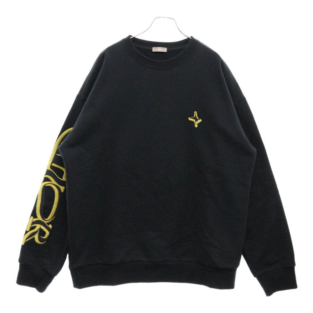 DIOR(ディオール) 24AW ×LEWIS HAMILTON ルイスハミルトン クルーネックスウェットトレーナー ネイビー 513J670A0531