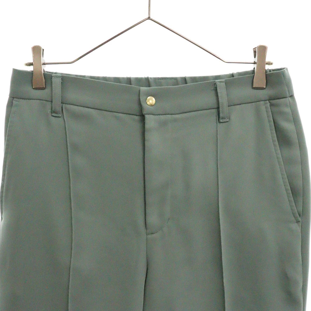 CULLNI(クルニ) 22AW Pintuck Regular Flare Pants With Long Belt 22-AW-006 ピンタック レギュラーフレアパンツ