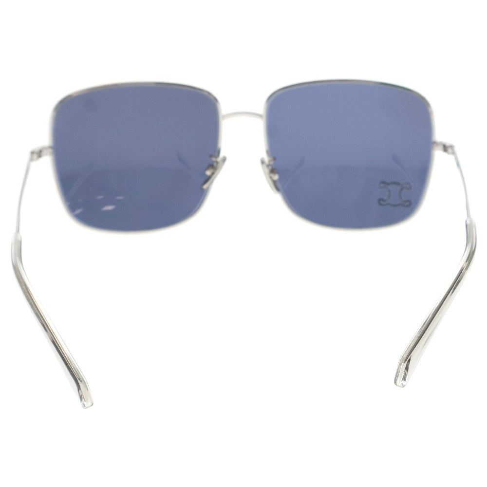 CELINE(セリーヌ) ラインストーン トリオンフ メタルフレームサングラス アイウェア 眼鏡 CL40284U シルバー/ブラック