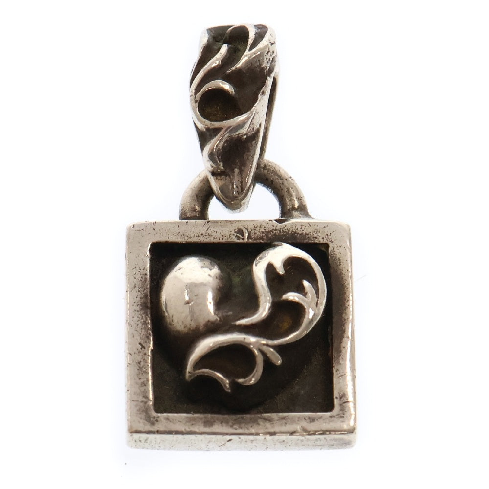 CHROME HEARTS(クロムハーツ) FRAMED HEART フレームドハート チャーム ペンダントトップ シルバー BCA273