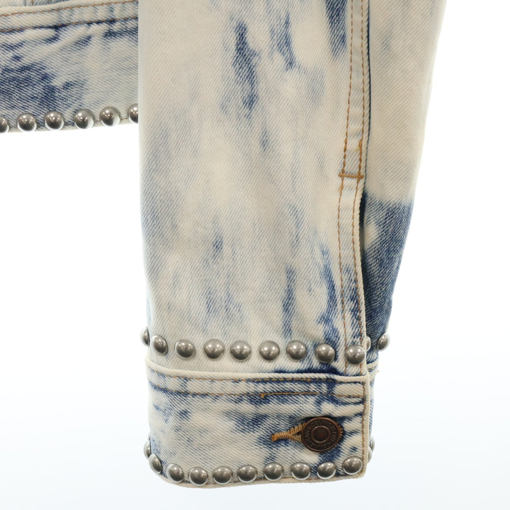 CELINE(セリーヌ) 20SS Loose Studs Denim 2Q009789D スタッズデザイン デニムジャケット インディゴブルー
