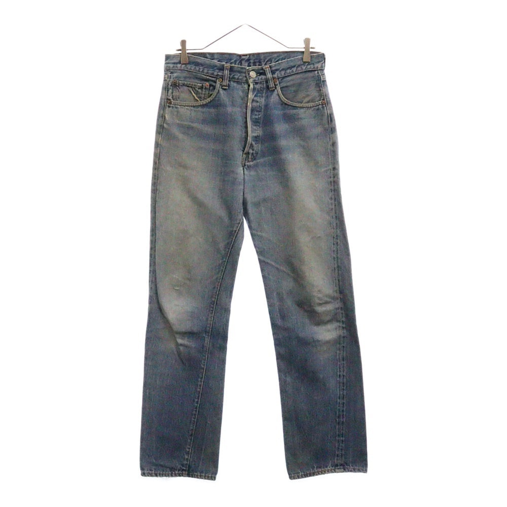 Levi's(リーバイス) 70s VINTAGE 501 66前期 ボタン裏刻印6 スモールe ボタンフライデニムパンツ インディゴ