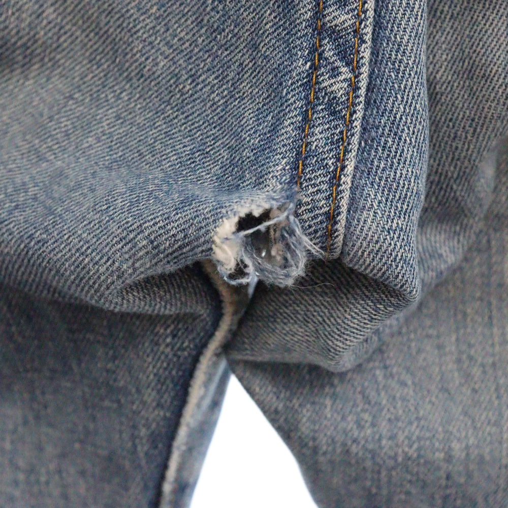 Levi's(リーバイス) 70s VINTAGE 501 66前期 ボタン裏刻印6 スモールe ボタンフライデニムパンツ インディゴ