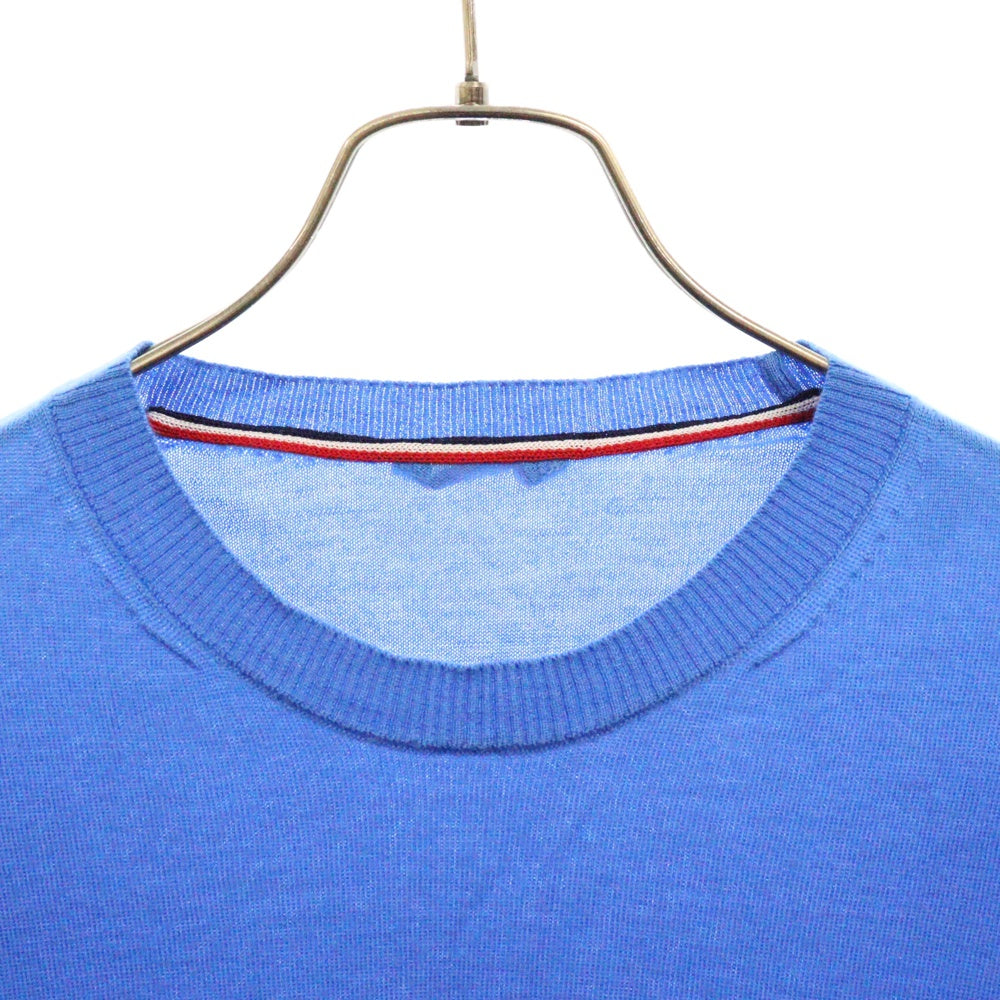 MONCLER GAMME BLEU(モンクレール・ガム・ブルー) MAGLIONE TRICOT カシミヤ 長袖ニットセーター C23919005100 ブルー