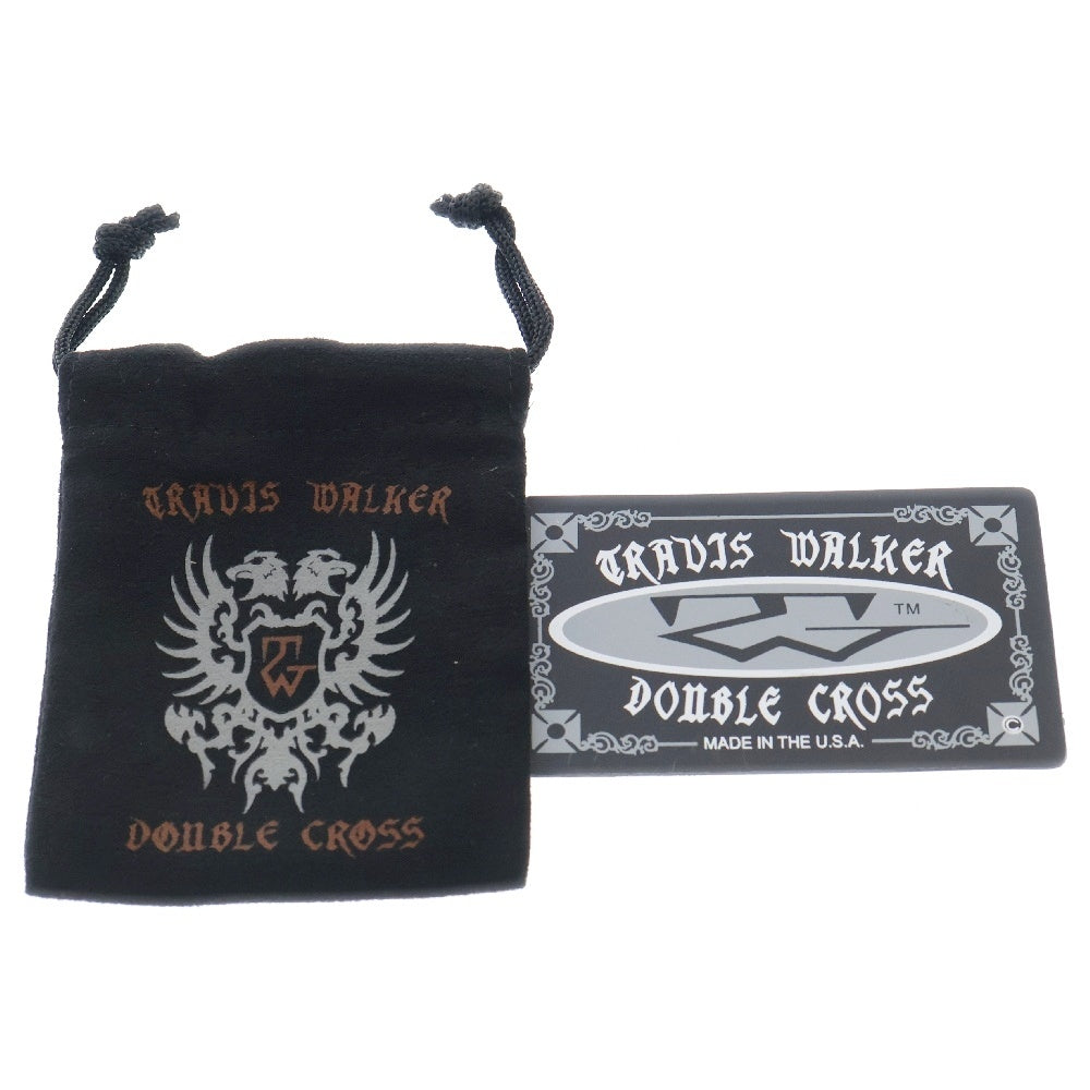 Travis Walker(トラヴィスワーカー) ミニスカルデザイン チャーム ペンダント ネックレストップ シルバー