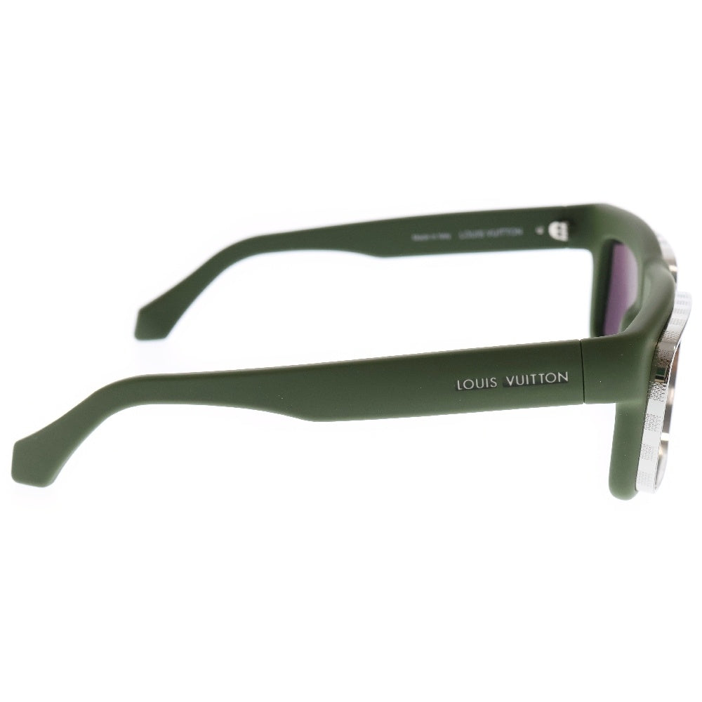 LOUIS VUITTON(ルイヴィトン) Z2443U LV スーパーヴィジョン スクエア カラーレンズサングラス アイウェア 眼鏡 カーキ