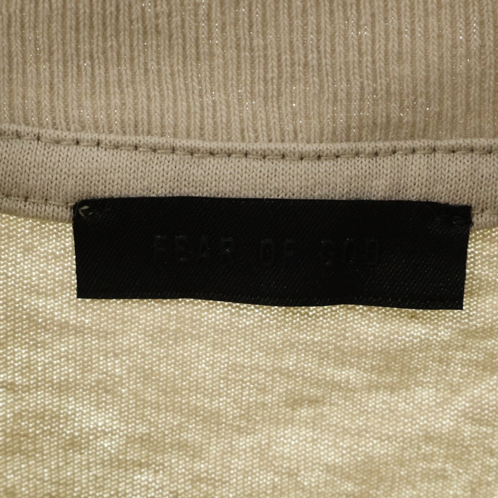 FEAR OF GOD(フィアオブゴッド) Sob Rock Souvenir LS T-Shirt モックネック長袖Tシャツ カットソー トレーナー