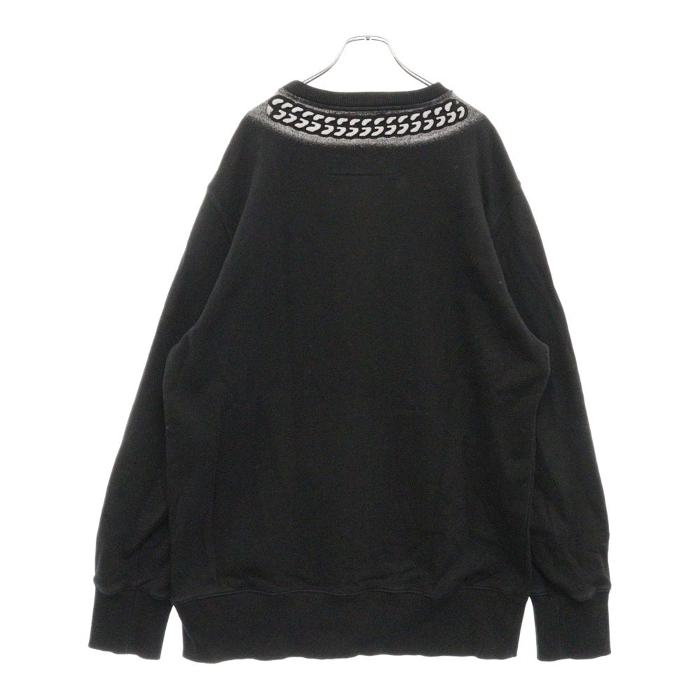 GIVENCHY(ジバンシィ) チェーンエンボススウェットトレーナー ブラック BMJ0E13Y6V