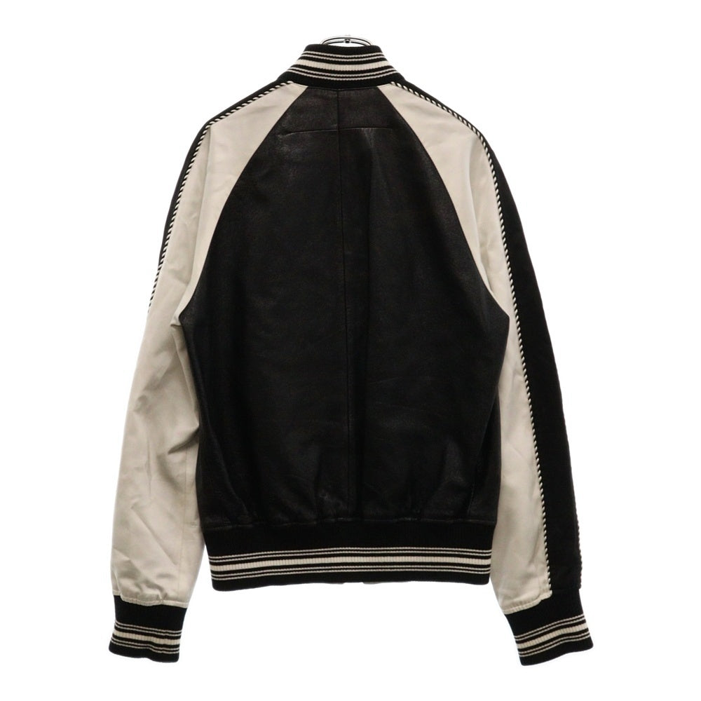 GIVENCHY(ジバンシィ) 17SS スターパッチ付き スタジアムジャケット スタジャン ブラック 17S 0309 446