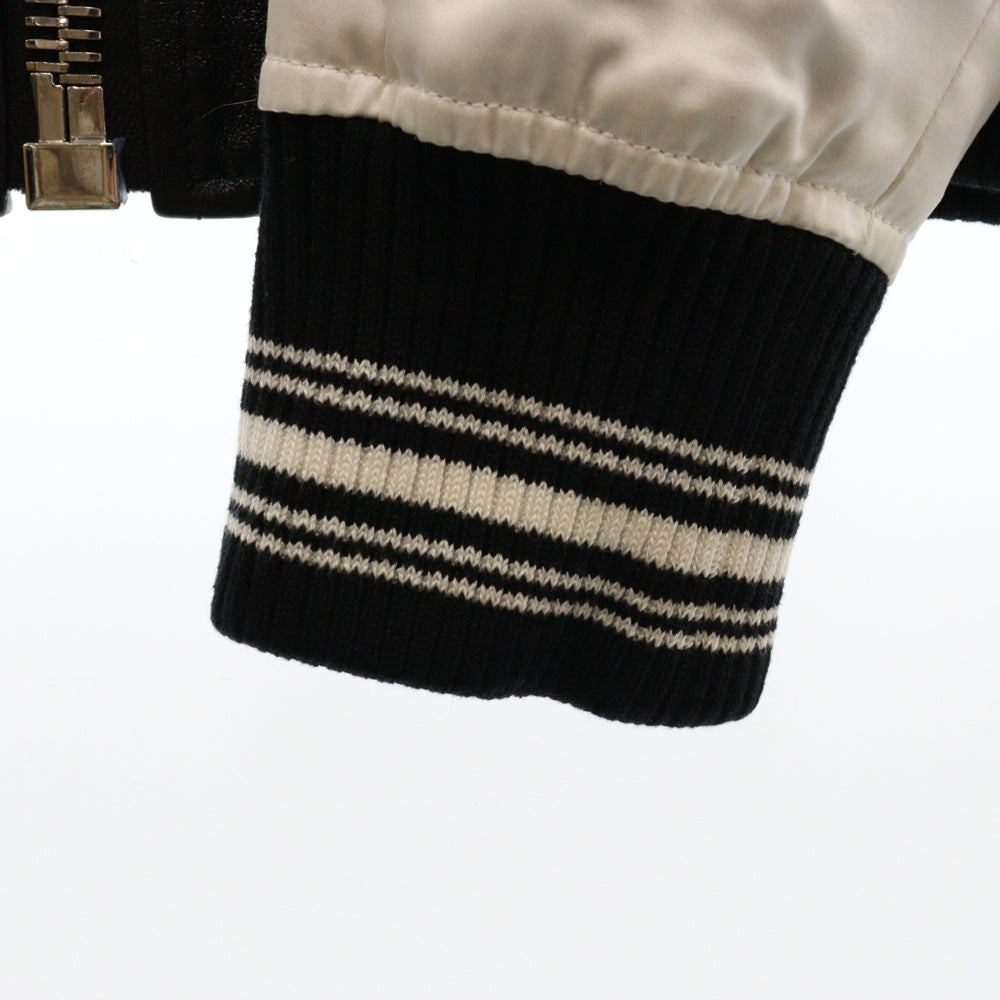 GIVENCHY(ジバンシィ) 17SS スターパッチ付き スタジアムジャケット スタジャン ブラック 17S 0309 446