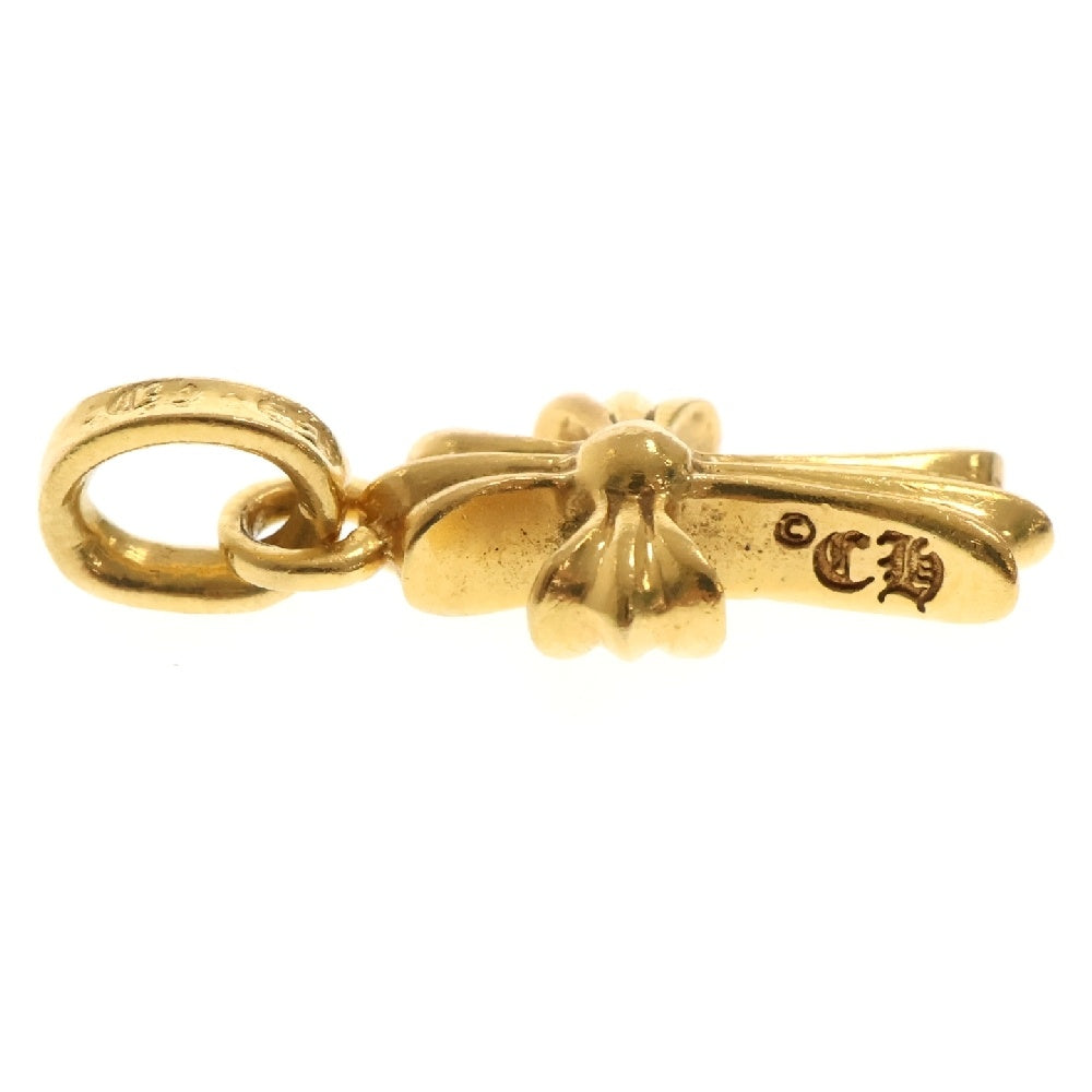 CHROME HEARTS(クロムハーツ) 22K CRS BBYFAT P/DIA ベイビーファットクロス PAVEダイヤ ペンダントトップ ゴールド BCA035
