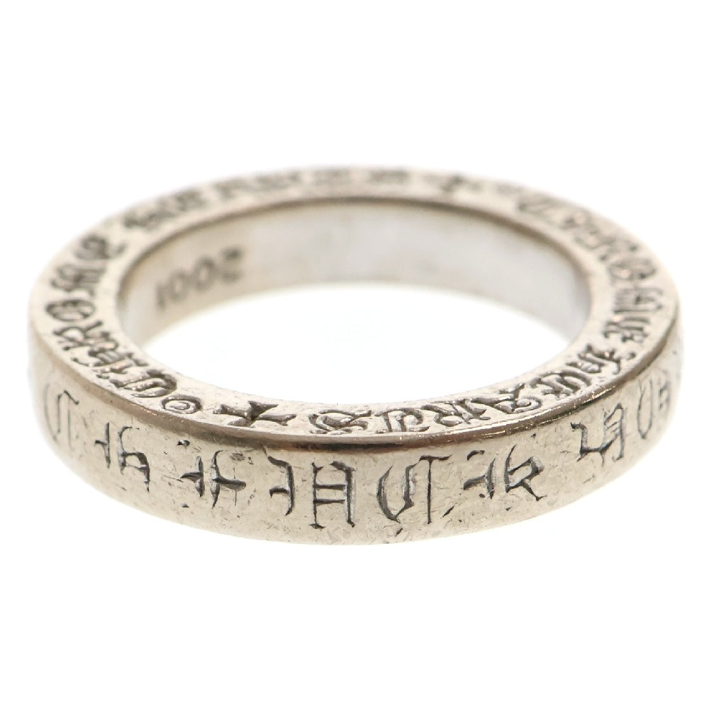CHROME HEARTS(クロムハーツ) 18K 3mm SPACER FUCK YOU スペーサーファックユーリング ホワイトゴールドリング